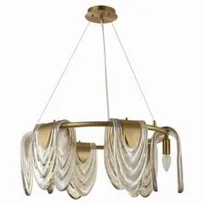 Lumion 46819; 6515/6 Люстра NEOCLASSI LN23 46 латунь E14 6*40W 220V OCHRE