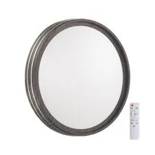 SONEX 45968; 7604/EL PALE SN 176 Светильник пластик / белый / венге / хром LED 72Вт 3000-6300K D500 IP43 пульт ДУ TROSTO