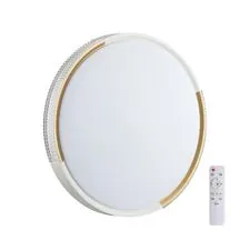 SONEX 45985; 7612/EL PALE SN 184 Светильник пластик / белый / золотистый LED 72Вт 3000-6300K D490 IP43 пульт ДУ VELIO