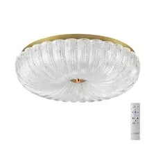 SONEX 1027550; 7719/60L PIKO LED SN 40 Светильник металл / стекло / прозрачный / золотой LED 60Вт 3000-6500K D500 IP20 пульт ДУ TESORO