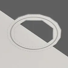 Stellanova SN 650 Встраиваемый кольцевой гипсовый светильник