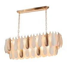 Cloyd 10655 Люстра BAHAMA - B C14 ширина - 110 см, белый - золотой керамика