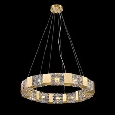 Cloyd 10925 Люстра CORUND - A C12 диаметр - 70 см, латунь