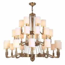 Cloyd 10122 Люстра DELAWARE C30 диаметр - 120 см, латунь