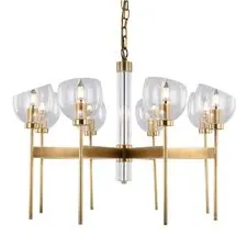 Cloyd 10380 Люстра CASSADY - B C8 диаметр - 87 см, латунь