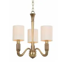 Cloyd 10117 Люстра DELAWARE C3 диаметр - 37 см, латунь