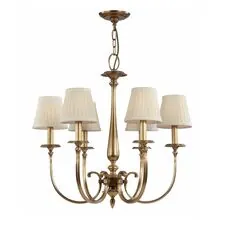 Cloyd 10144 Люстра EVANSVILLE C6 диаметр - 64 см, латунь