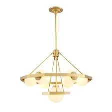 Cloyd 10140 Люстра KARASS C7 диаметр - 81 см, латунь