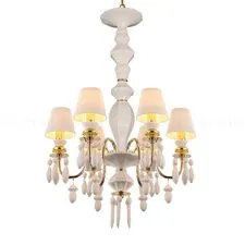 Cloyd 11218 Люстра LOTTIE - C C6 диаметр - 56 см, белая керамика