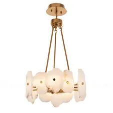 Cloyd 10918 Люстра KNOSS C1 диаметр - 45 см, алебастр латунь