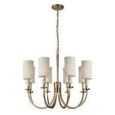 Cloyd 10042 Люстра LONSDALE C8 диаметр - 67 см, латунь