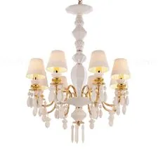 Cloyd 11219 Люстра LOTTIE - C C8 диаметр - 62 см, белая керамика