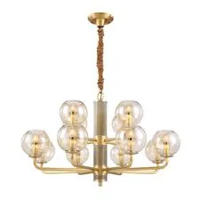 Cloyd 10135 Люстра HARMIN C12 диаметр - 89 см, латунь