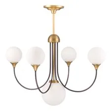 Cloyd 10123 Люстра GERM C5 диаметр - 76 см, латунь/черный