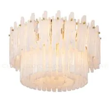 Cloyd 10959 Потолочный светильник NANSEN FM9 диаметр - 55 см, латунь