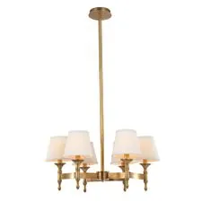 Cloyd 10110 Люстра SALOON C6 диаметр - 79 см, латунь