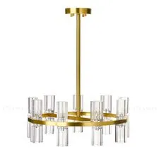 Cloyd 10463 Люстра RECOLE C18 диаметр - 55 см, латунь