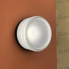 Cloyd 20382 Бра NANO W1 ширина - 14 см, черный прозрачное стекло