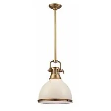 Cloyd 10186 Подвесной светильник PECK P1 диаметр - 33 см, латунь