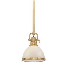 Cloyd 10188 Подвесной светильник PECK P1 диаметр - 18 см, латунь