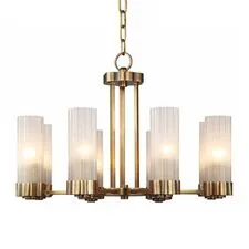 Cloyd 10141 Люстра WILLEM C8 диаметр - 61 см, латунь