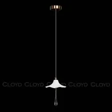 Cloyd 11467 Подвесной светильник SHANGRILA - A P1 диаметр - 16 см, керамика золото