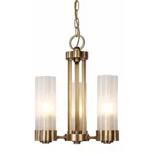 Cloyd 10143 Люстра WILLEM C3 диаметр - 32 см, латунь