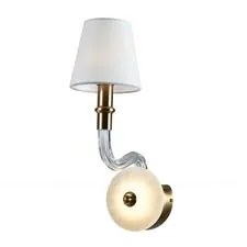 Cloyd 20356 Бра SHERINGTON - A W2 ширина - 13 см, абажуры латунь