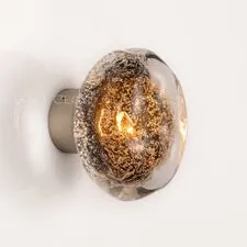 Cloyd 20367 Бра VOCAL W1 латунь коричневый стекло