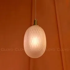 Cloyd 11435 Подвесной светильник ZAPFEN P1 диаметр - 13 см, латунь розовое стекло