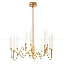 Cloyd 10764 Люстра ZOAR C12 диаметр - 60 см, латунь