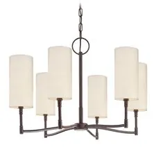 Cloyd 10089 Люстра WILMOR C6 диаметр - 64 см, черный