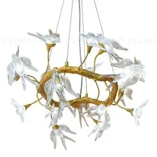 Cloyd 11105 Люстра SIRIN C18 диаметр - 65 см, латунь