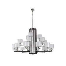 Newport 4412+6+3/C black glossy; М0068531 Люстра black glossy