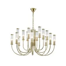 Newport 4558+4+4/C gold; М0069317 Люстра gold