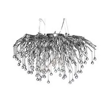 Garda Decor 86-8015/800S Люстра d.80*h.32см, хром