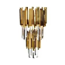 Garda Decor 62GDM-81008 Бра Vittoria M золото 27*17*54см