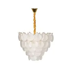 Garda Decor 92EL-YG18516-10P Люстра латунь D.58*H.43см