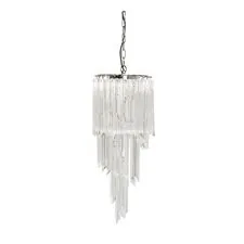 Garda Decor 91GH-30031 Люстра потолочная, хром d.30см h.80см