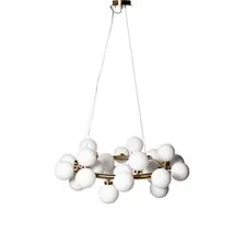 Garda Decor 91GH-025 Лампа потолочная, латунь d.73*h.25,5 см