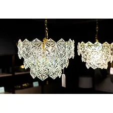 Garda Decor 91GH-1009-8 Люстра потолочная TENDER, латунь d.51см h.61см