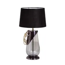 Garda Decor 69-720036LS Лампа настольная "Ягуар" плафон черный d34*60,5 см