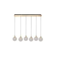 Garda Decor 162FL- 61506 Светильник подвесной "Rondo" металл золото 110см