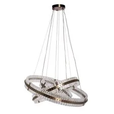 Garda Decor 91GH-30861 Люстра подвесная "Galaxy" стекло прозрач. d100*h150см