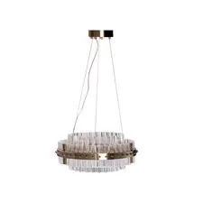 Garda Decor 91GH-30864 Люстра подвесная "Galaxy" стекло прозрач. d47*h150см