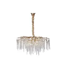 Garda Decor 86-80028 Люстра Primavera d80 см, металл цвет золото