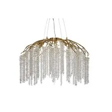 Garda Decor 86-80661 Люстра d.100*45 см, металл цвет золото