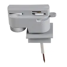 Lightstar 592029 Трековое крепление ASTA с 1-фазным адаптером к 05102x/05103x СЕРЫЙ