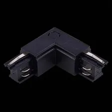 ST LUCE ST030.409.15L Угловой токоподвод левый для трехфазного шинопровода Черный