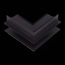 ST LUCE ST007.459.00 Внешний угол-соединитель для встраиваемого магнитного шинопровода Черный